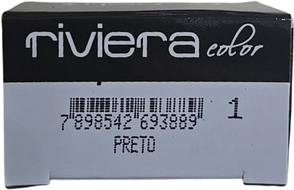 Coloração Hobety Riviera Color 1 Preto 60g