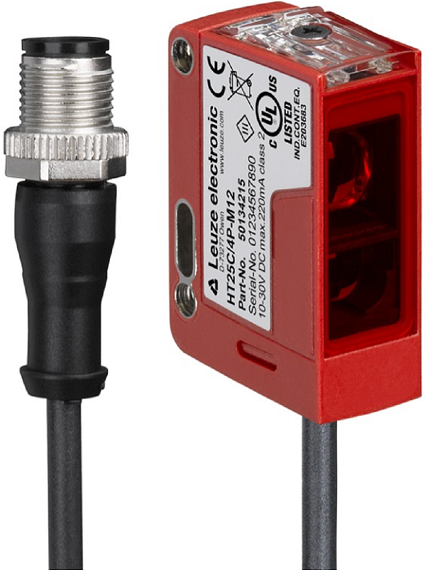 Sensor Ótico Industrial Leuze Electronic Ht25ci/4p-200-m12