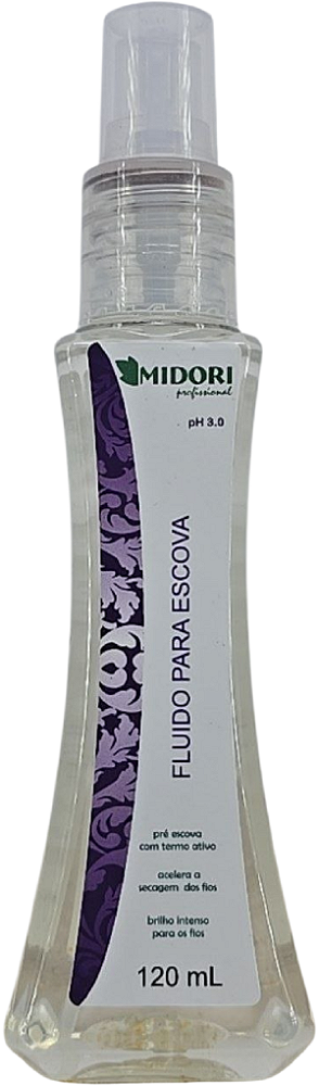Fluido para Escova Midori 120ml - Proteção Térmica