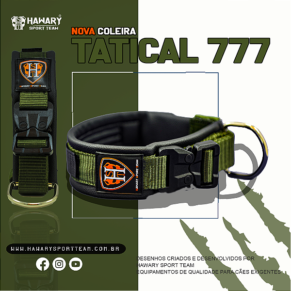 COLEIRA TATICAL 777