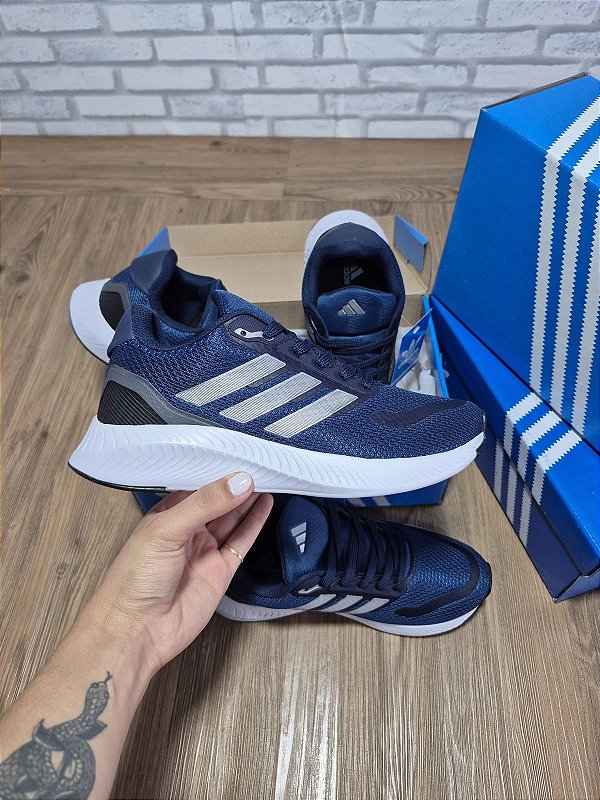 0-303 - Tênis ADIDAS Run Falcon 3.0, Corrida, Academia, Lazer
