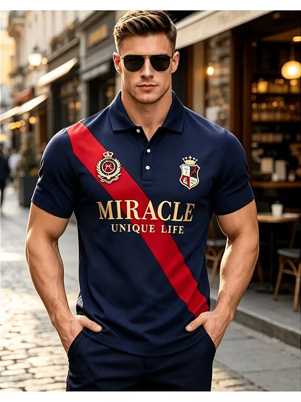 1-61 - Camisa Polo Masculina Importada Algodão qualidade sem igual !!