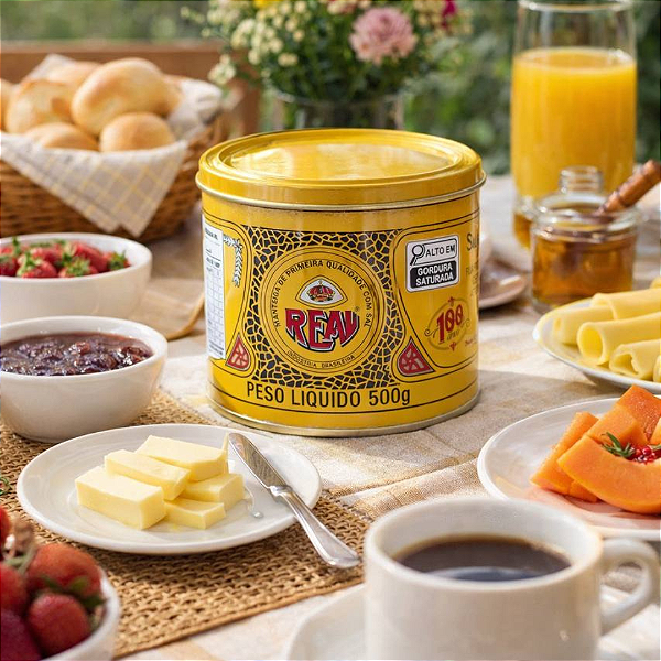 Manteiga Mineira de Lata Real - 500g