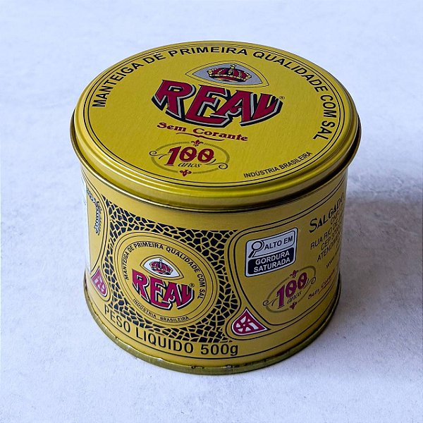 Manteiga Mineira de Lata Real - 500g