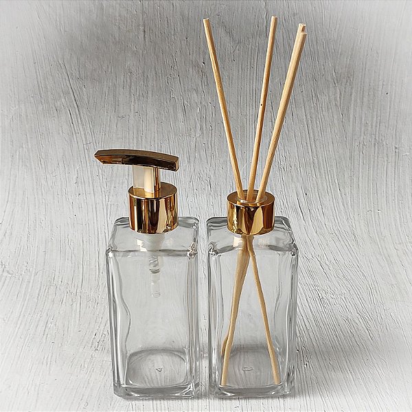 Difusor de Ambiente & Saboneteira Transparente - 250ml