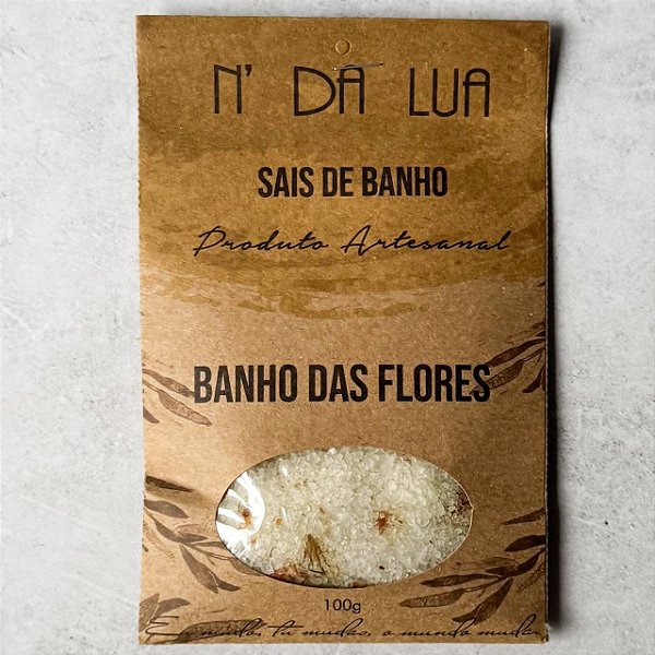 Sais de banho - Banho das Flores