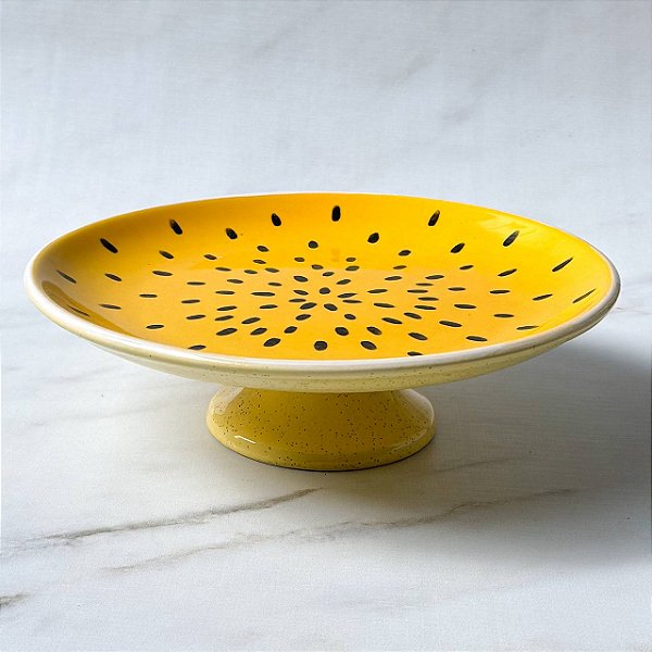 Boleira de Cerâmica - Maracujá