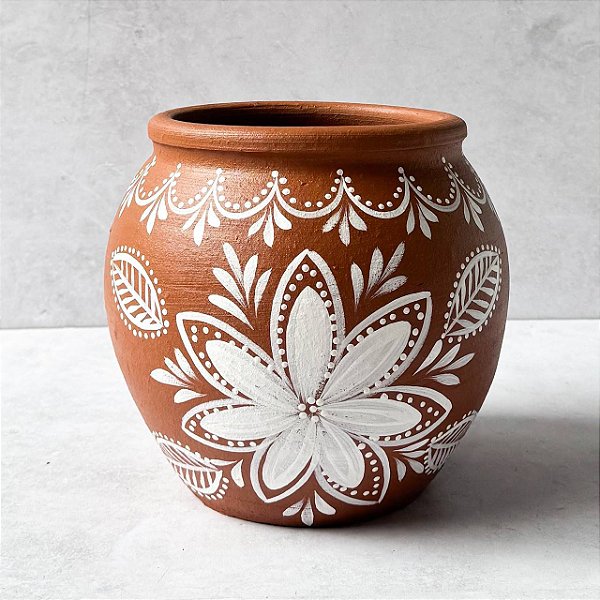 Vaso de Barro Pintado