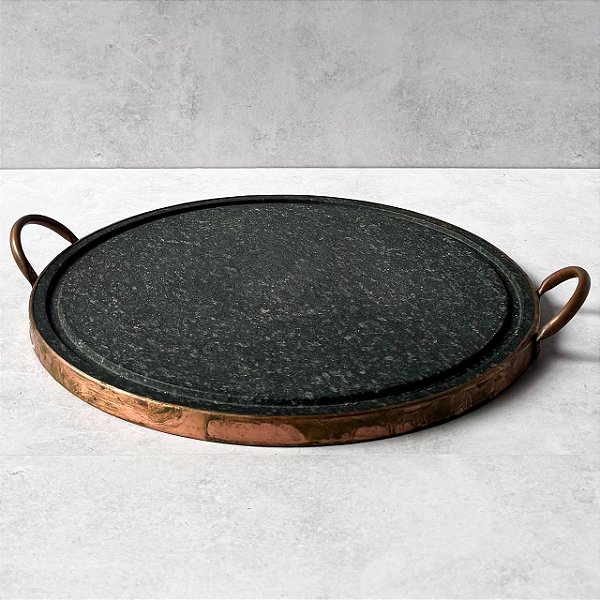 Chapa / Disco de Pedra Sabão - 33cm