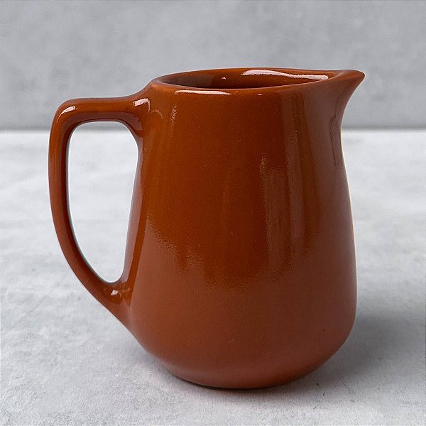 Mini Leiteira de Cerâmica - Terracota