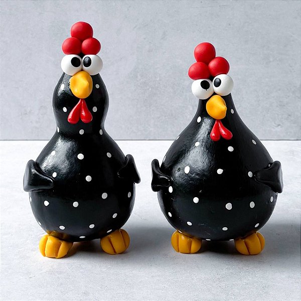 Dupla Galinhas em Cabaça