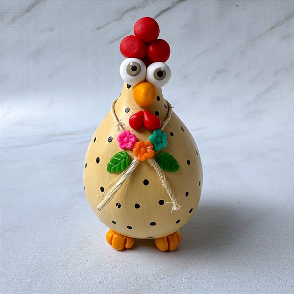 Galinha em Cabaça - Bege