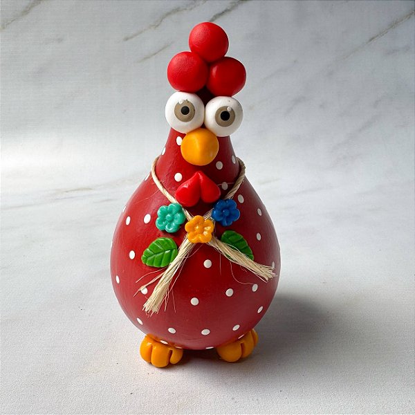 Galinha em Cabaça - Vermelha