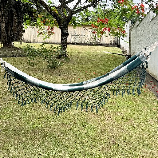 Rede de Descanso - Verde & Cru