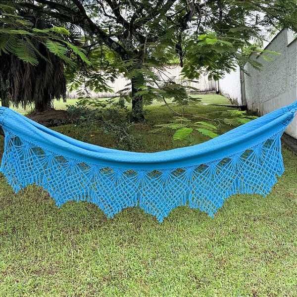 Rede de Descanso Casal Bucho de Boi - Azul céu