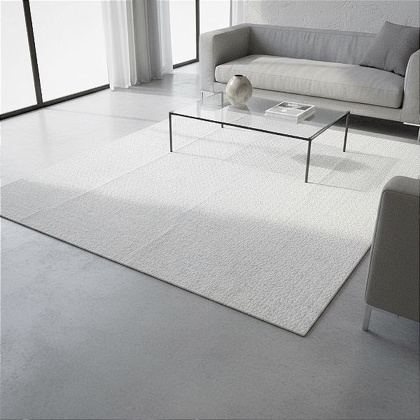 Tapete Sala 1,45m x 1,45m - Indiano Cru