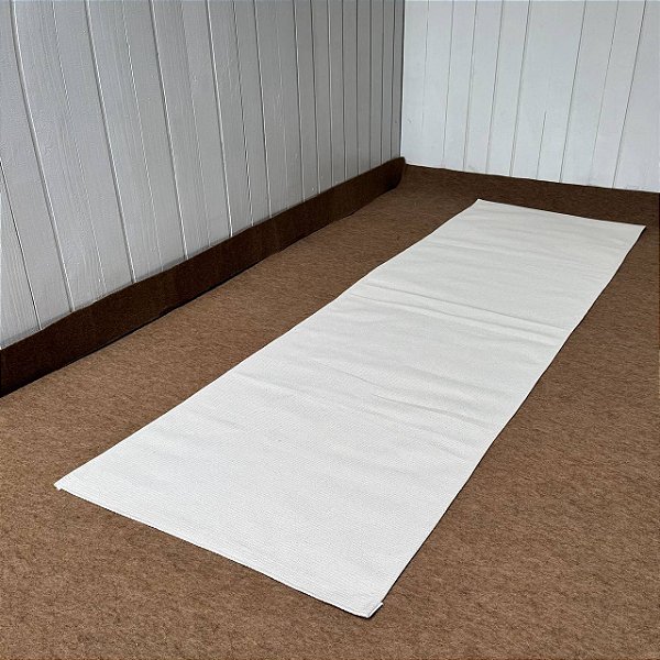 Passadeira Emborrachada 2m x 65cm -  Off White