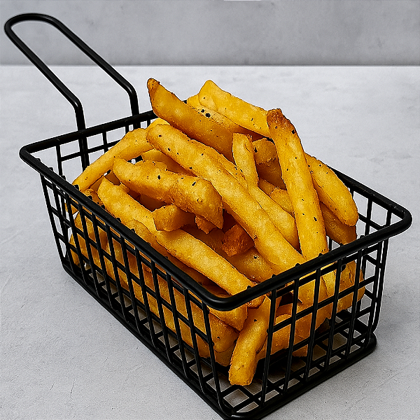 Cestinha de ferro para batata frita