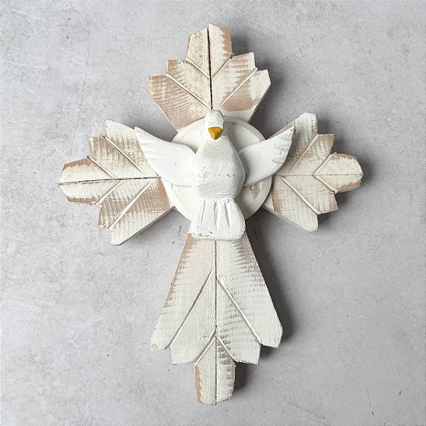 Divino Espírito Santo Branco - 25cm