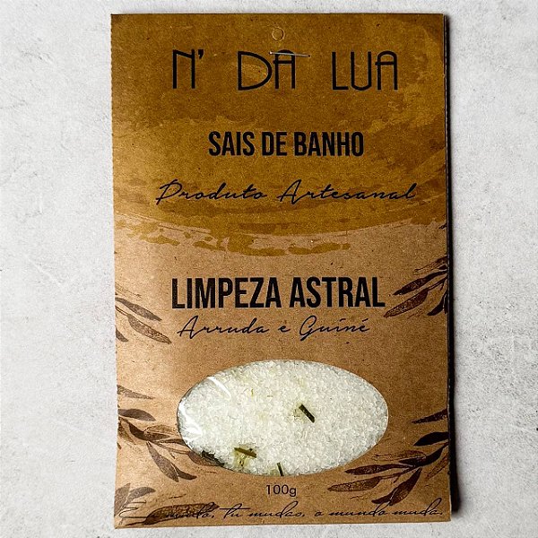 Sais de banho - Limpeza Astral