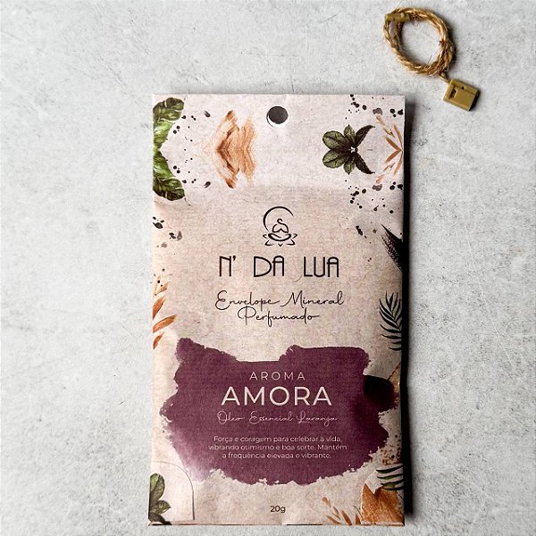 Envelope Mineral Perfumado - Amora