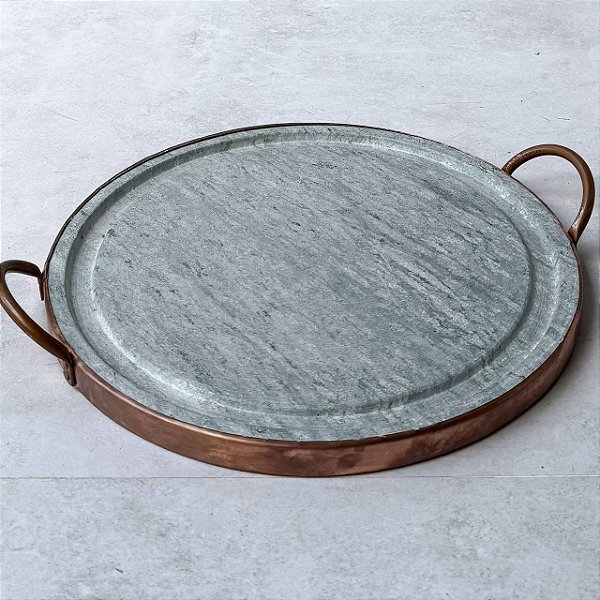 Chapa / Disco de Pedra Sabão - 27cm