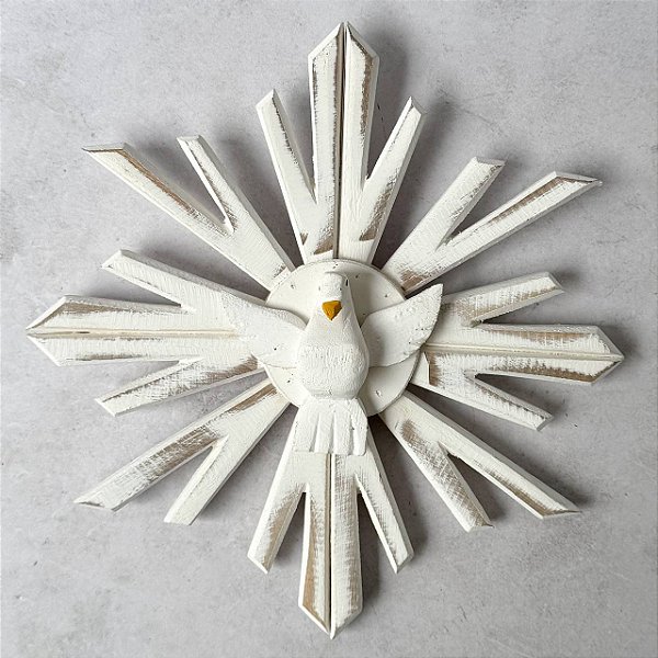 Divino Espírito Santo Branco - 26cm