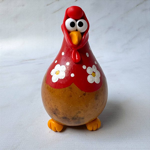 Galinha em Cabaça - Lenço Vermelho