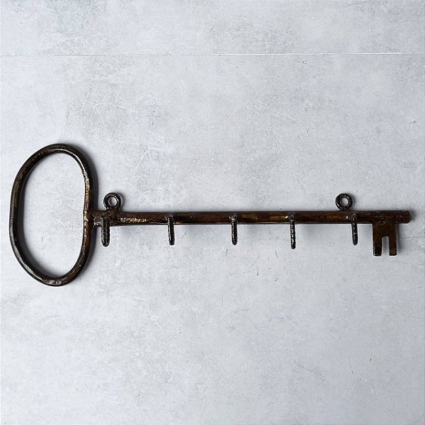Gancho Ferro em Formato de Chave - 05 ponteiras