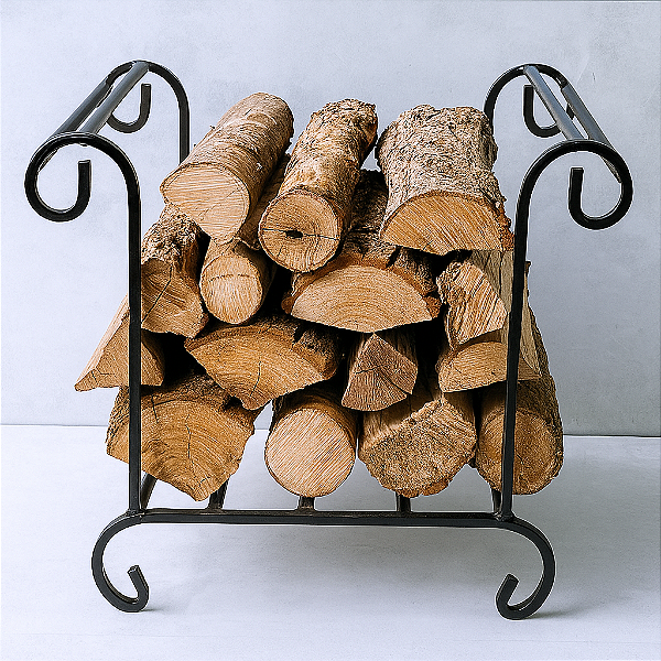 Suporte de Ferro para Lenha
