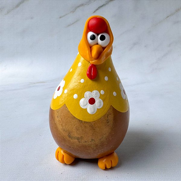Galinha em Cabaça - Lenço Amarelo