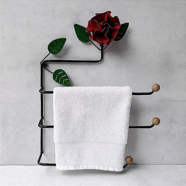 Suporte para toalhas - 3 hastes