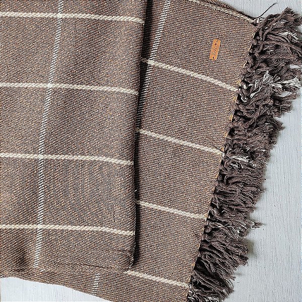 Manta G Grid Marrom- 2,2m x 2,6m