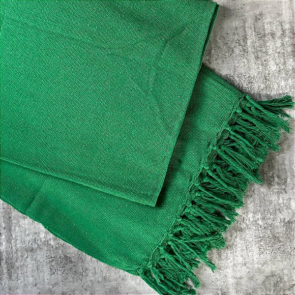 Manta P Verde Folha - 1,40m x 2,40m