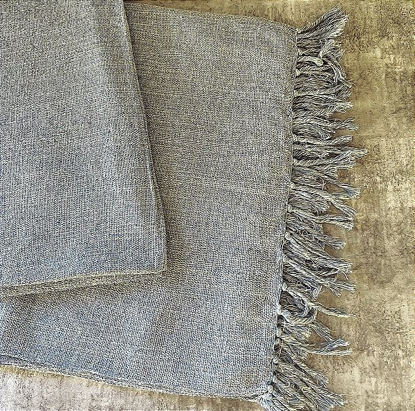 Manta G Azul Mescla  - 2,20m x 2,60m