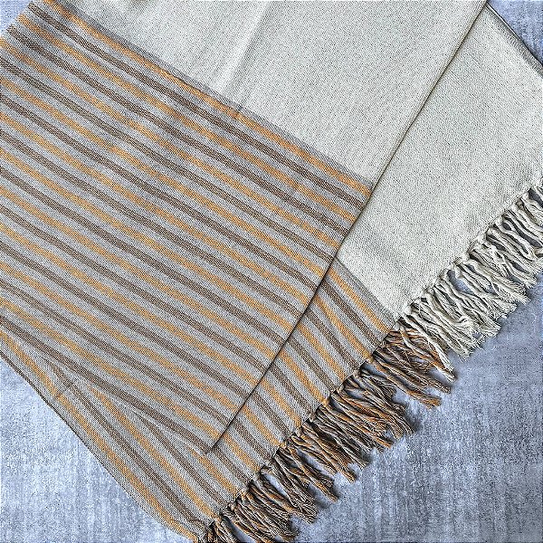 Manta P Cru com Listras  - 1,40m x 2,40m