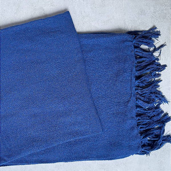 Manta P Azul Royal - 1,40m x 2,40m