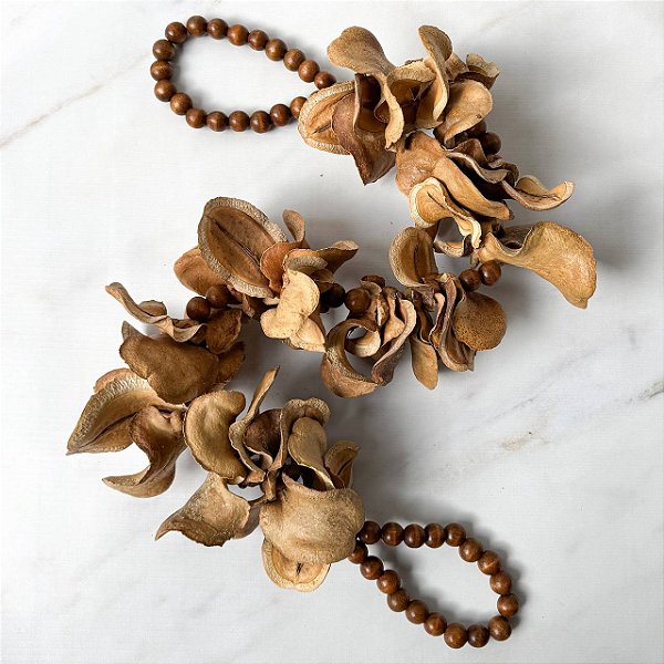 Colar de Mesa Orgânico - Cascas
