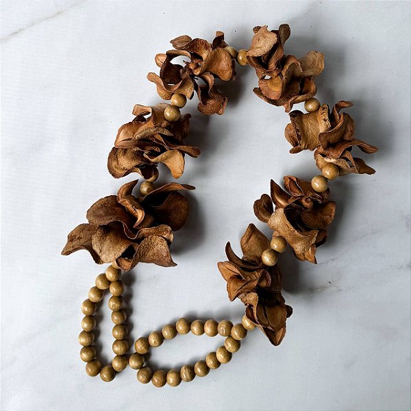 Colar de Mesa Orgânico - Cascas