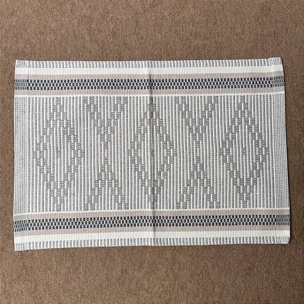 Tapete Multiuso - Geométrico Cinza