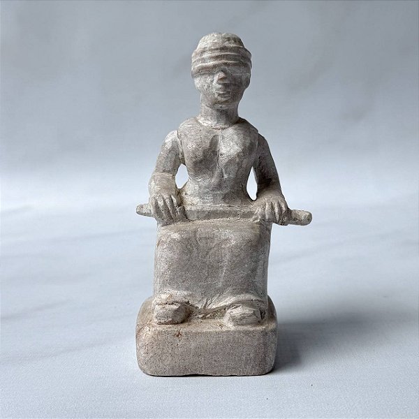 Escultura em Pedra Sabão - Justiça