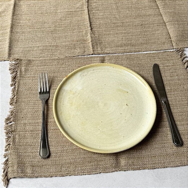 Jogo americano 7 peças - Mescla Cappuccino