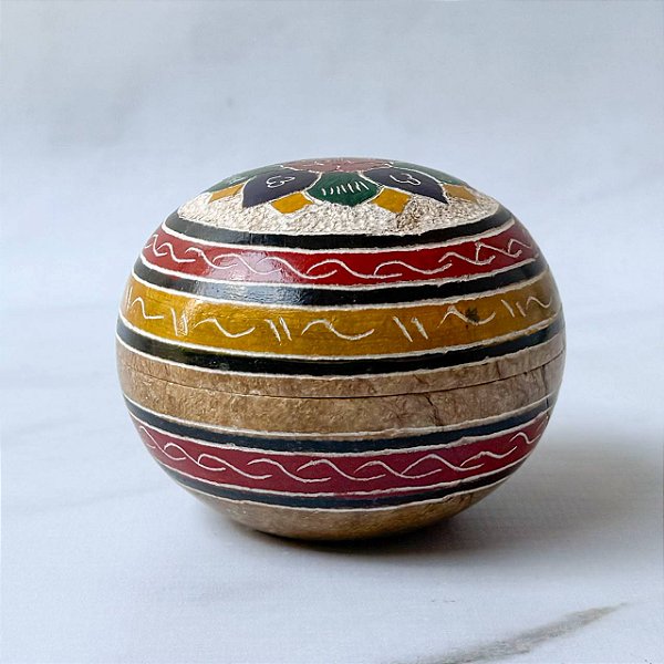 Saleiro da Rita Lobo em Pedra Sabão - Color Tons Mostarda