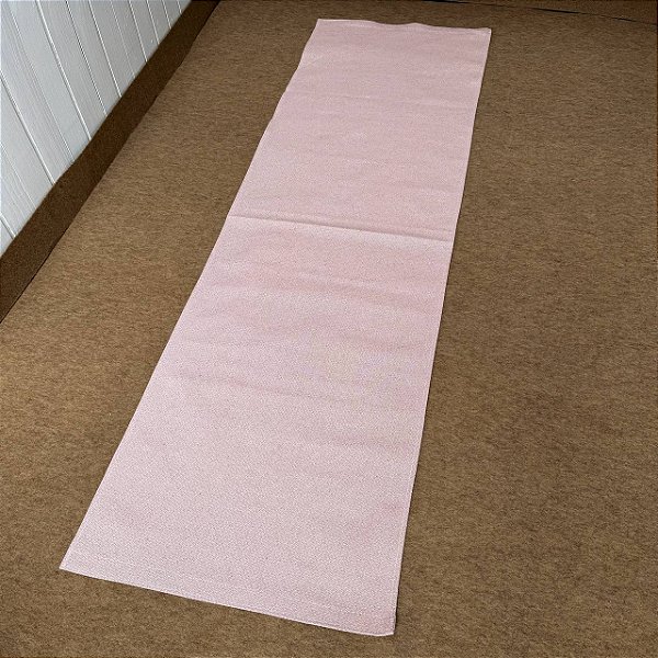 Passadeira Emborrachada 2m x 65cm - Rosè