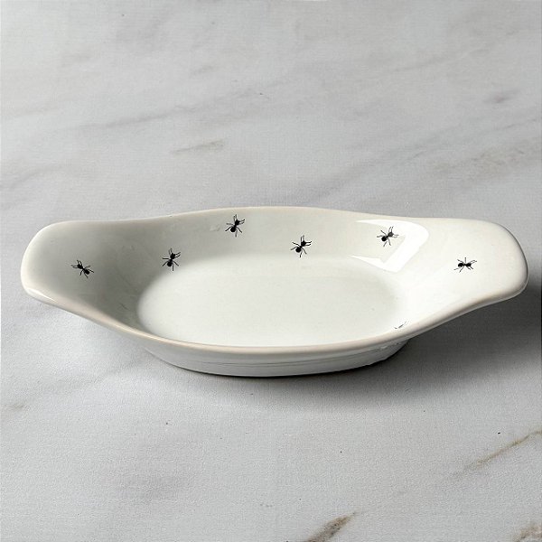 Porta Mamão de Cerâmica - Formiguinhas