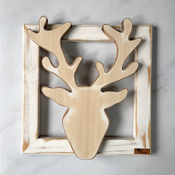 Quadro Decorativo Cabeça de Alce