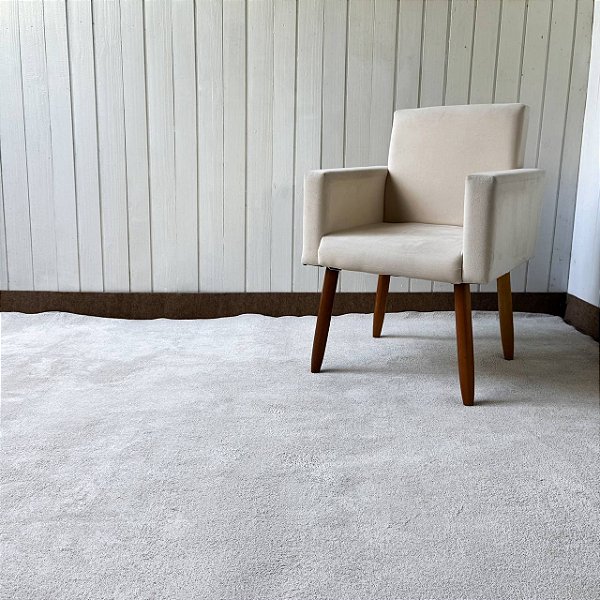 Tapete Sala Peludo VIP - Bege