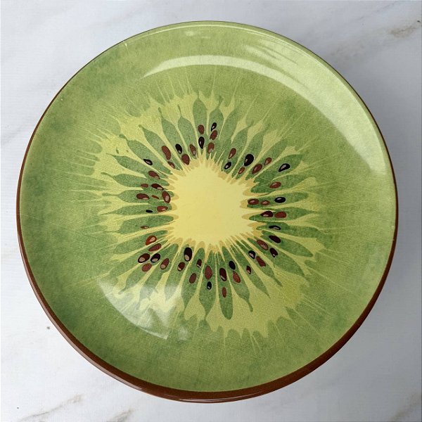 Boleira de Cerâmica - Kiwi