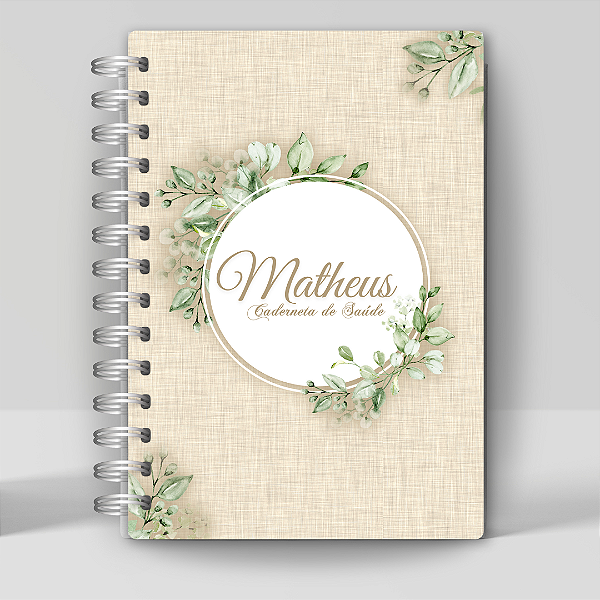 Caderneta de Saúde e Vacinação Menino