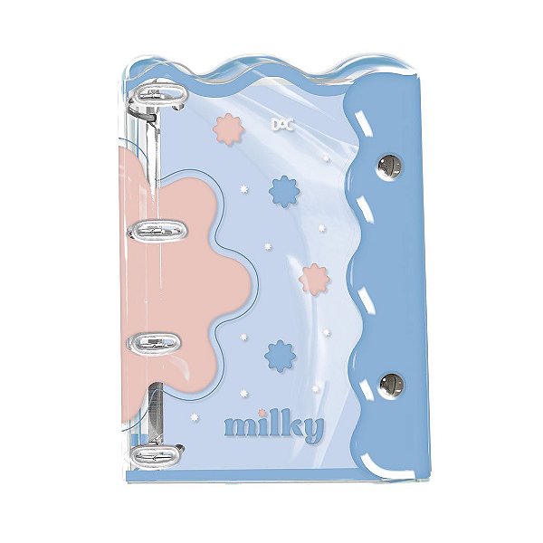 Fichário Escolar Argolado Milk Universitário Dac